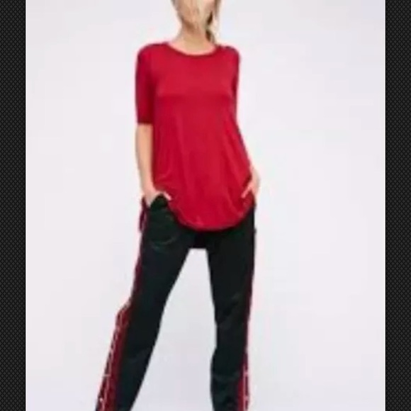 FREE PEOPLE JACQUELINE DRESS TUNIC STRETCH JERSEY - Picture 6 of 8